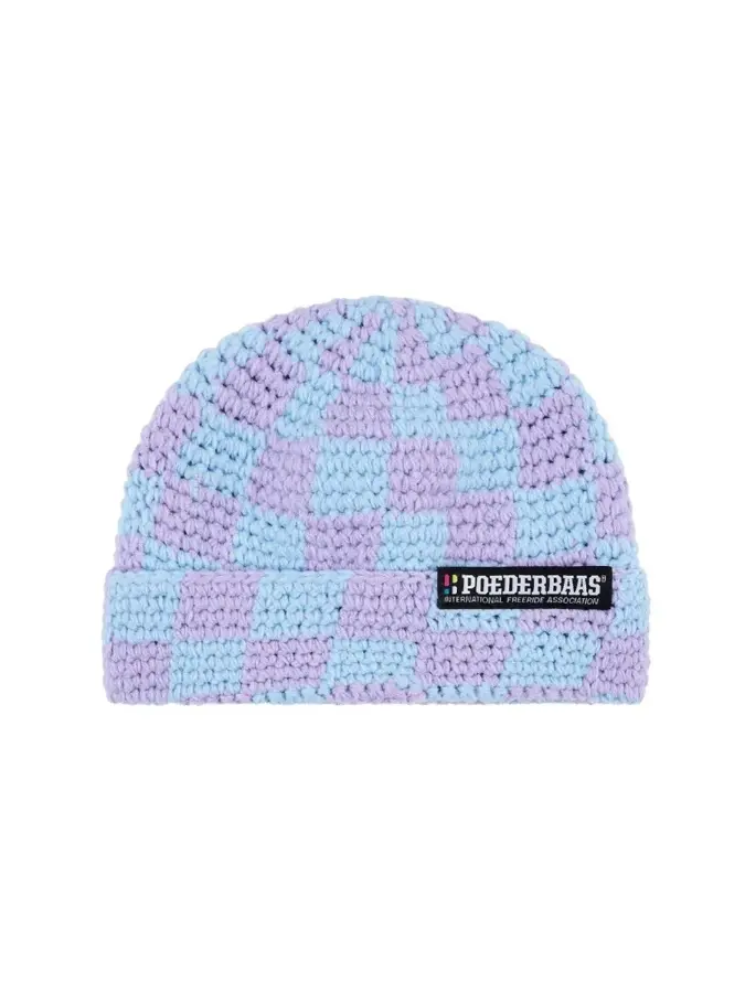 Poederbaas - Checkerboard - Dames - Muts