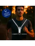 Hardloopvest met verlichting oplaadbaar