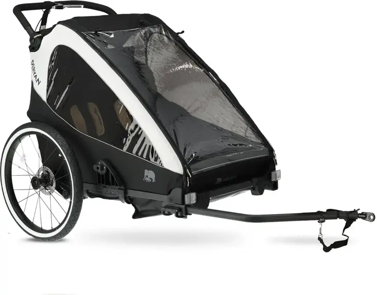 Luxe Fietskar V2 - 3-in-1 - Hardloopkinderwagen