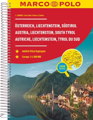 Wegenatlas Oostenrijk - Liechtenstein