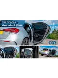 Mercedes A-Klasse W177 HB 5 deurs 2018- Zonneschermen achterportieren - Car Shades