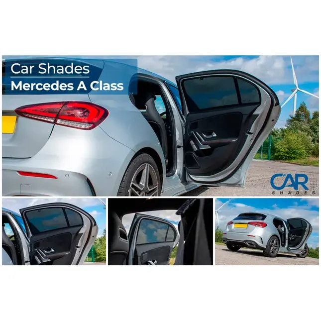 Mercedes A-Klasse W177 HB 5 deurs 2018- Zonneschermen achterportieren - Car Shades