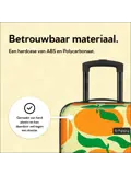 Handbagage Koffer met print - 55cm