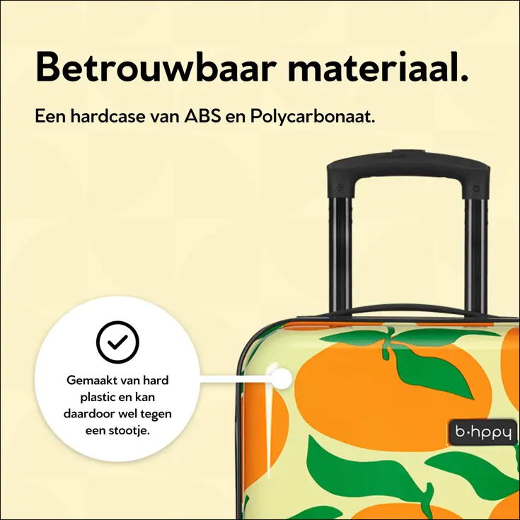 Handbagage Koffer met print - 55cm