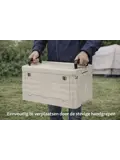 Opbergbox Opvouwbaar 55 Liter Beige