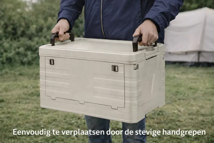 Opbergbox Opvouwbaar 55 Liter Beige