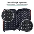 BlockTravel reiskoffer - M - TSA-slot - 74L