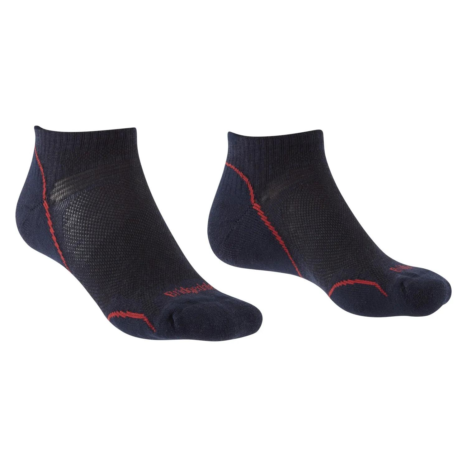 Bridgedale  Hike Ultralight T2 Merino Enkelsok  Marineblauw