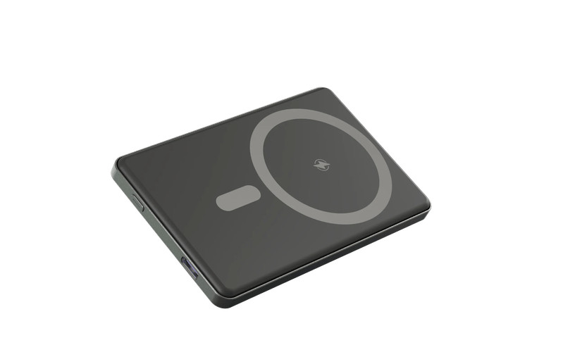 PQCW10010 - Zwart - Powerbank Magsafe - Denver