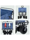 Bolderkar – 80KG – 94L – Blauw