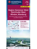 Fietskaart FK 3364 Region Hannover West