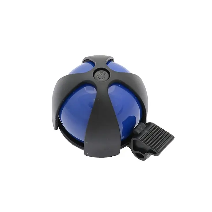 Fietsbel Sport kobalt-zwart met helder geluid