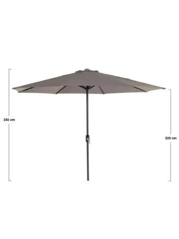 Lotus Ø300 Stokparasol Garden Impressions