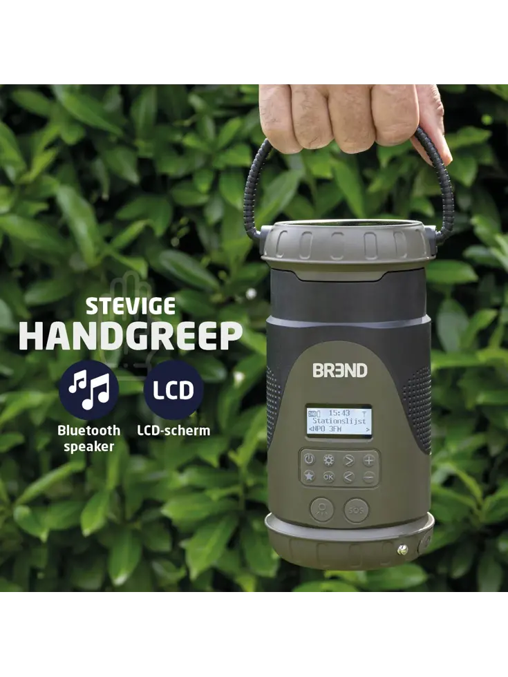 BR-2245 Campingradio met Lantaarn
