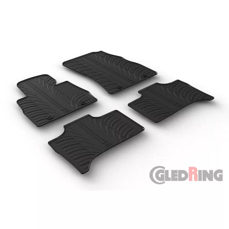 Gledring BMW X5 E53 1999-2006  Rubbermatten  Zwart main product image