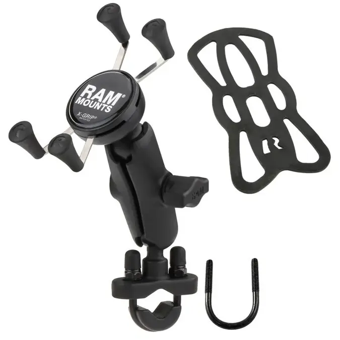 Telefoonhouder stuur kleine X-Grip lange arm