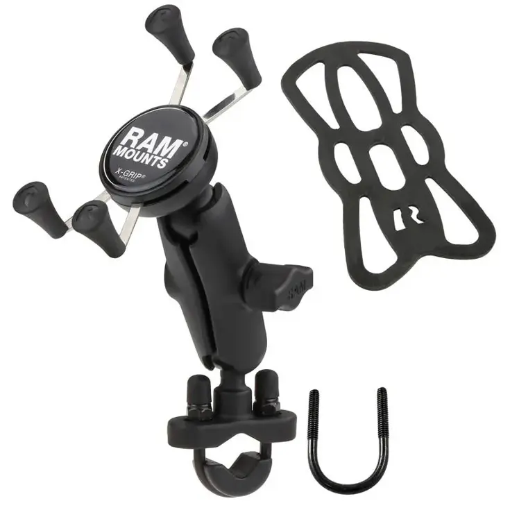 Telefoonhouder stuur kleine X-Grip lange arm