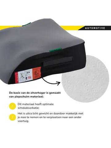 Kinderzitje Grijs - Stoelverhoger UN ECE
