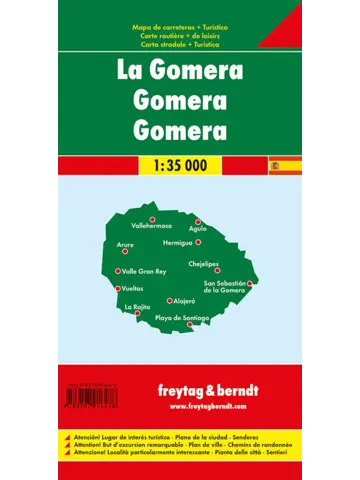 Wegenkaart La Gomera