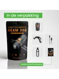 BEAM 300 - LED Fietslamp - Oplaadbaar - 300 Lumen
