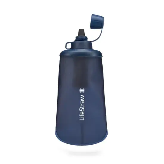 LifeStraw - Opvouwbare fles blauw