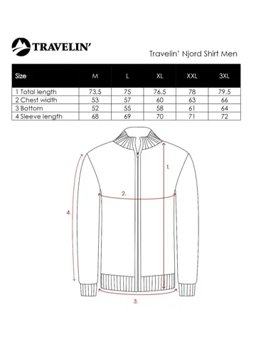 Njord Heren - Outdoor overshirt