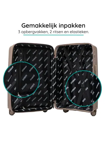 Anti breuk PP handbagage S - TSA-slot - 38 - 43L