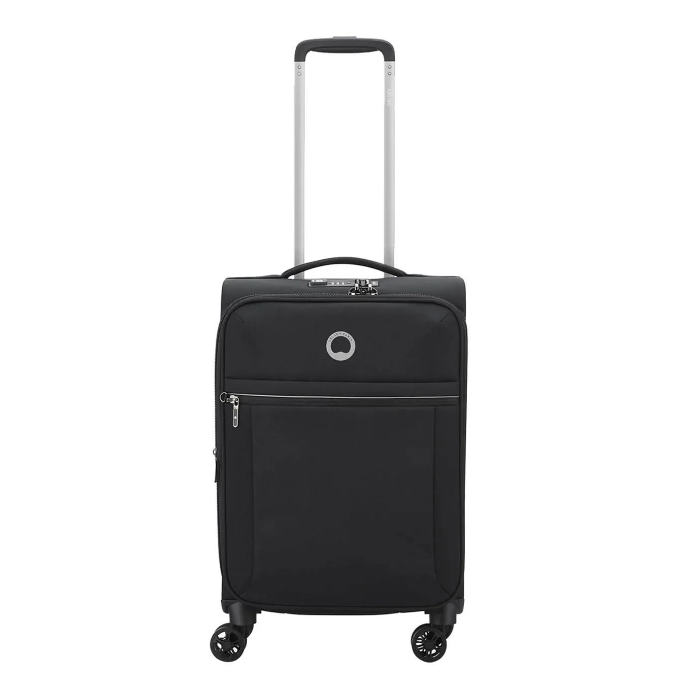 Delsey  cabin trolley 55/35 expandable 4w  Zwart main product image