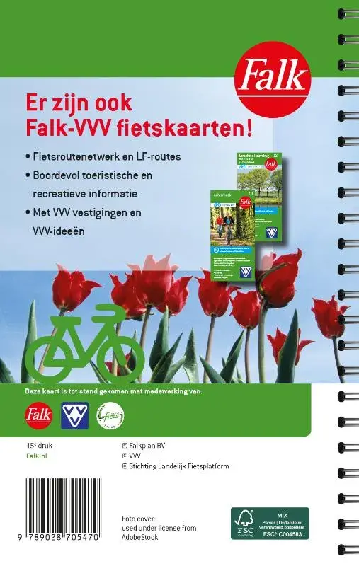 Falk fietsatlas Nederland 