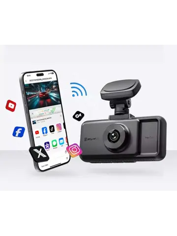 A6 3CH 2K Touch Wifi GPS 64gb dashcam