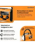 Noodradio 10.000mAh + Zaklamp