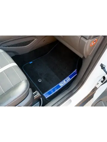 Automatten set - Stof - Blauw