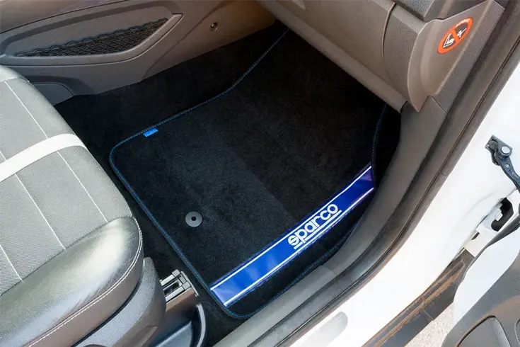 Automatten set - Stof - Blauw