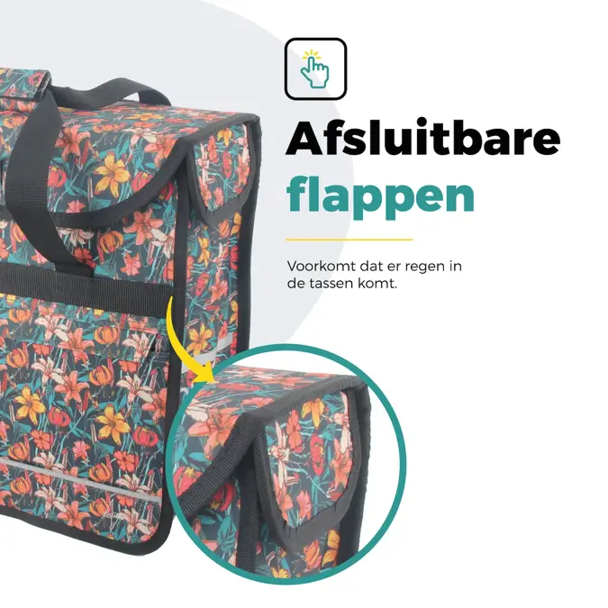 Voltano Voorgevormde Enkele Fietstas