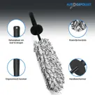 Auto Gepolijst Microvezel Velgenborstel