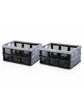 Vouwkrat 32L – Set van 2 Opvouwbare Opbergkratten