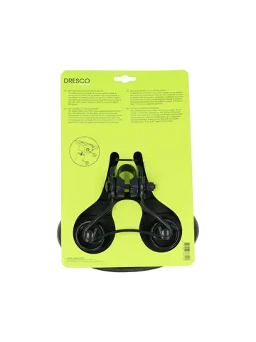 Zwart Unisex Fietszadel voor Tour- en Stadsfietsen