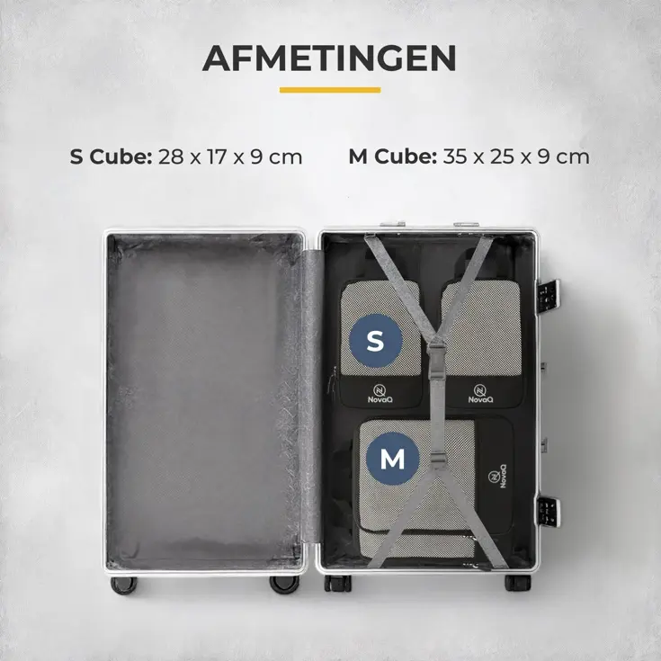 Packing Cubes Set van 4