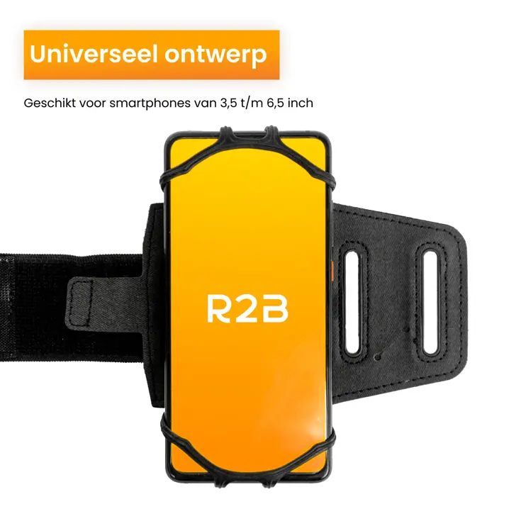 Hardloop telefoonhouder met 360° rotatie