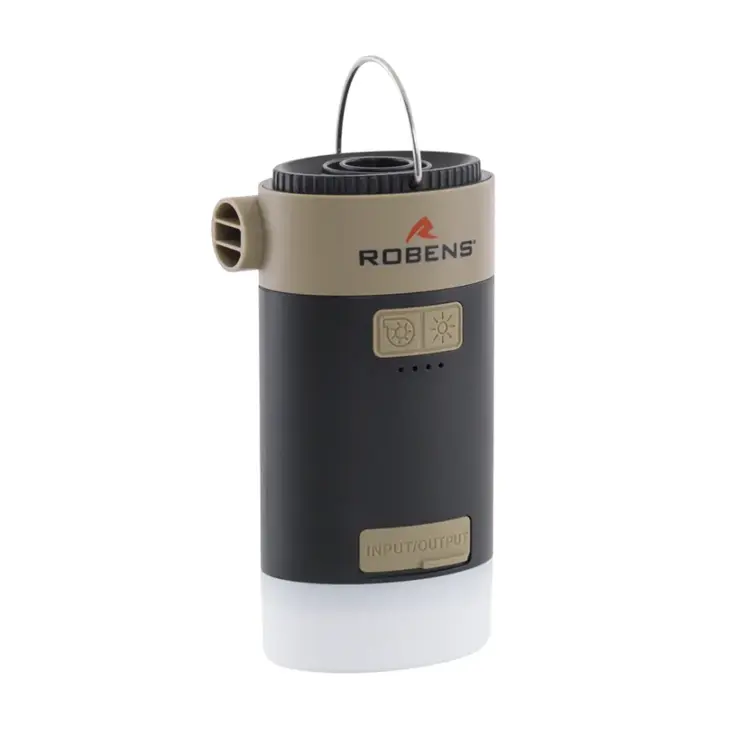 3-in-1 Luchtpomp en Lantaarn en Powerbank