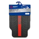 Automatten Set Sparco Rubber - Rood