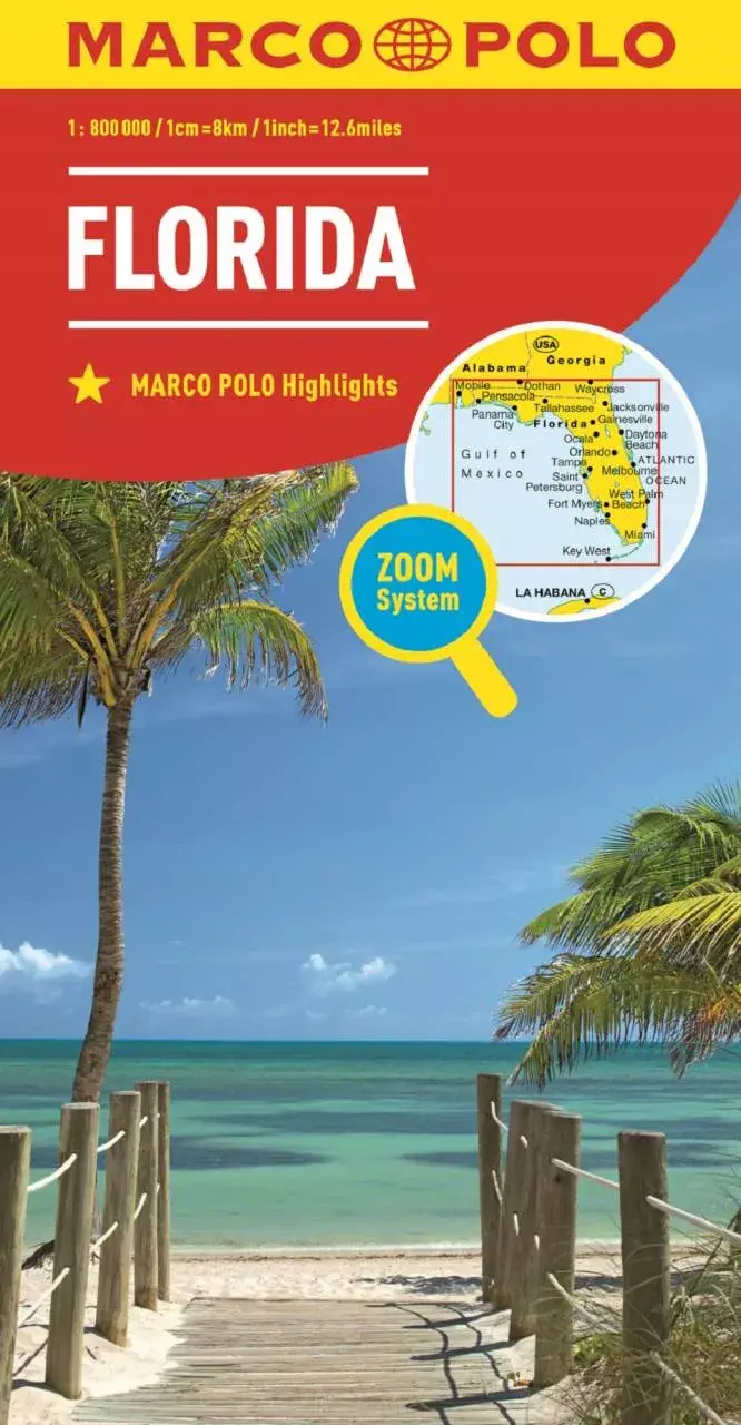 Marco Polo wegenkaart Florida