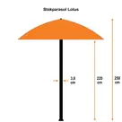 Lotus Ø300 Stokparasol Garden Impressions