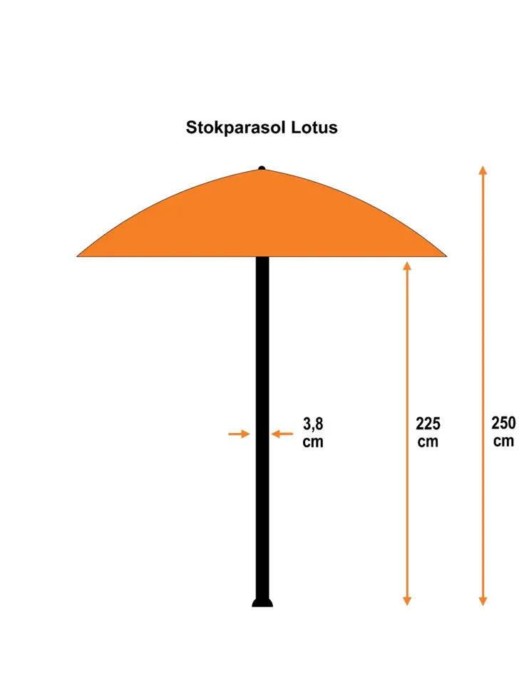 Lotus Stokparasol