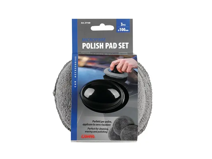 Grip met 3 verwisselbare microvezel wax pads