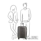 Air Base 4 Wiel Trolley M Expandable  | 71 L