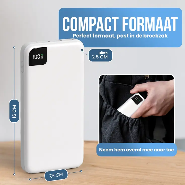 Powerbank 27.000mAh