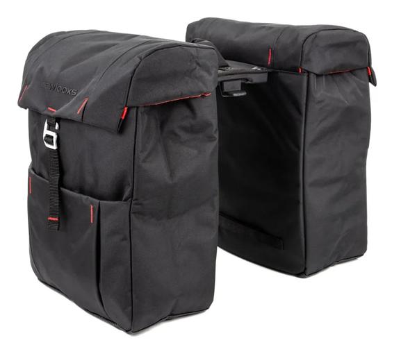 New Looxs Dubbele Fietstas Vigo Atran 37 L