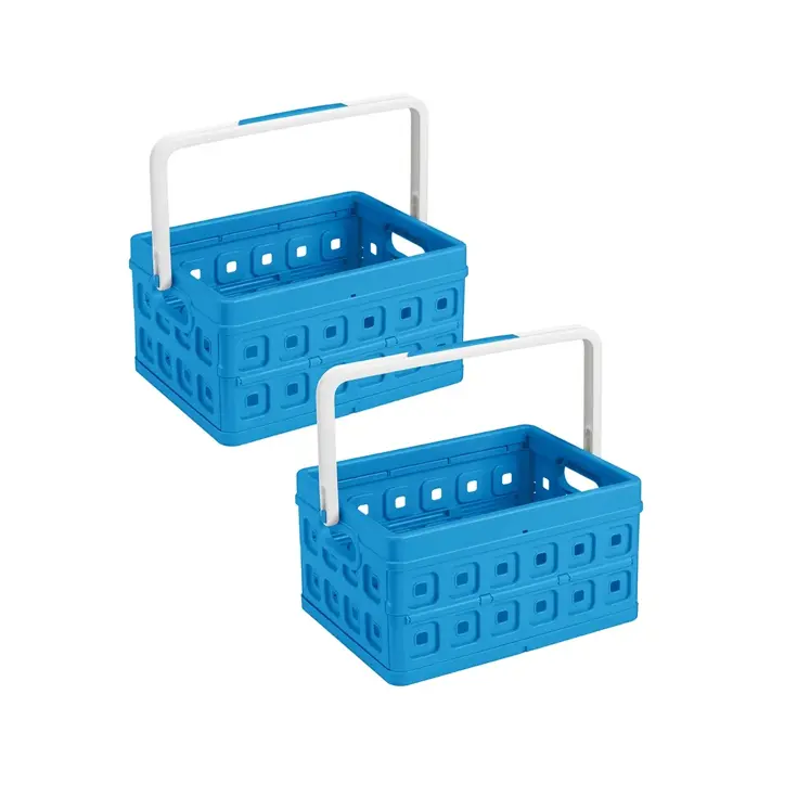 Square - Vouwkrat met handgreep - 24L - 2-dlg