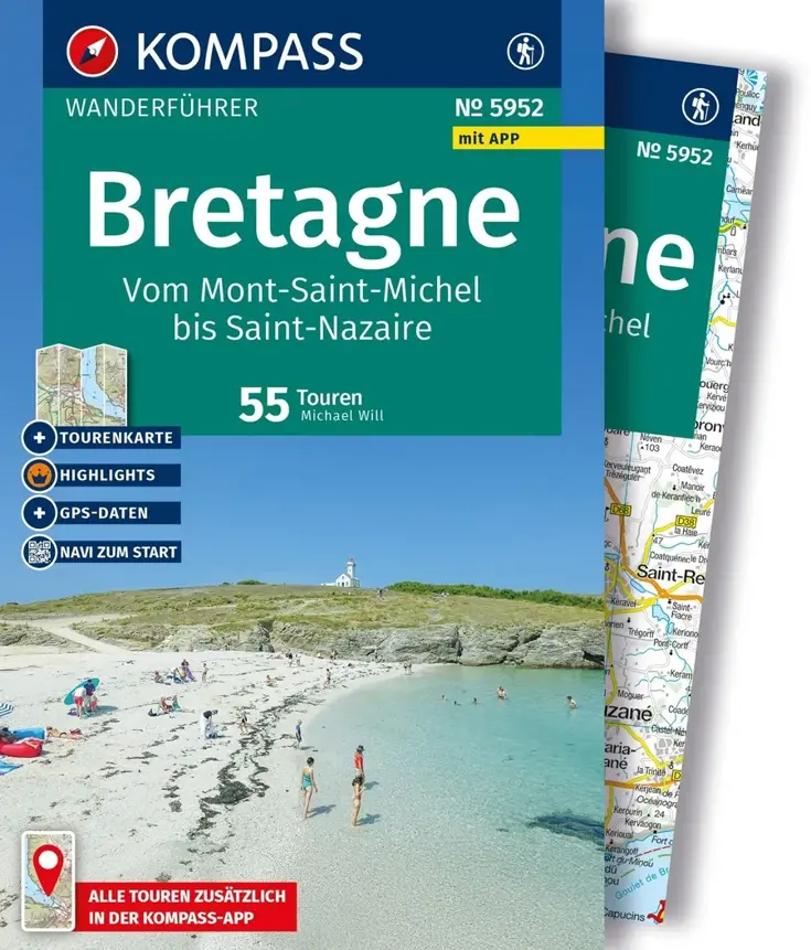 Wandelgids WF 5952 Bretagne